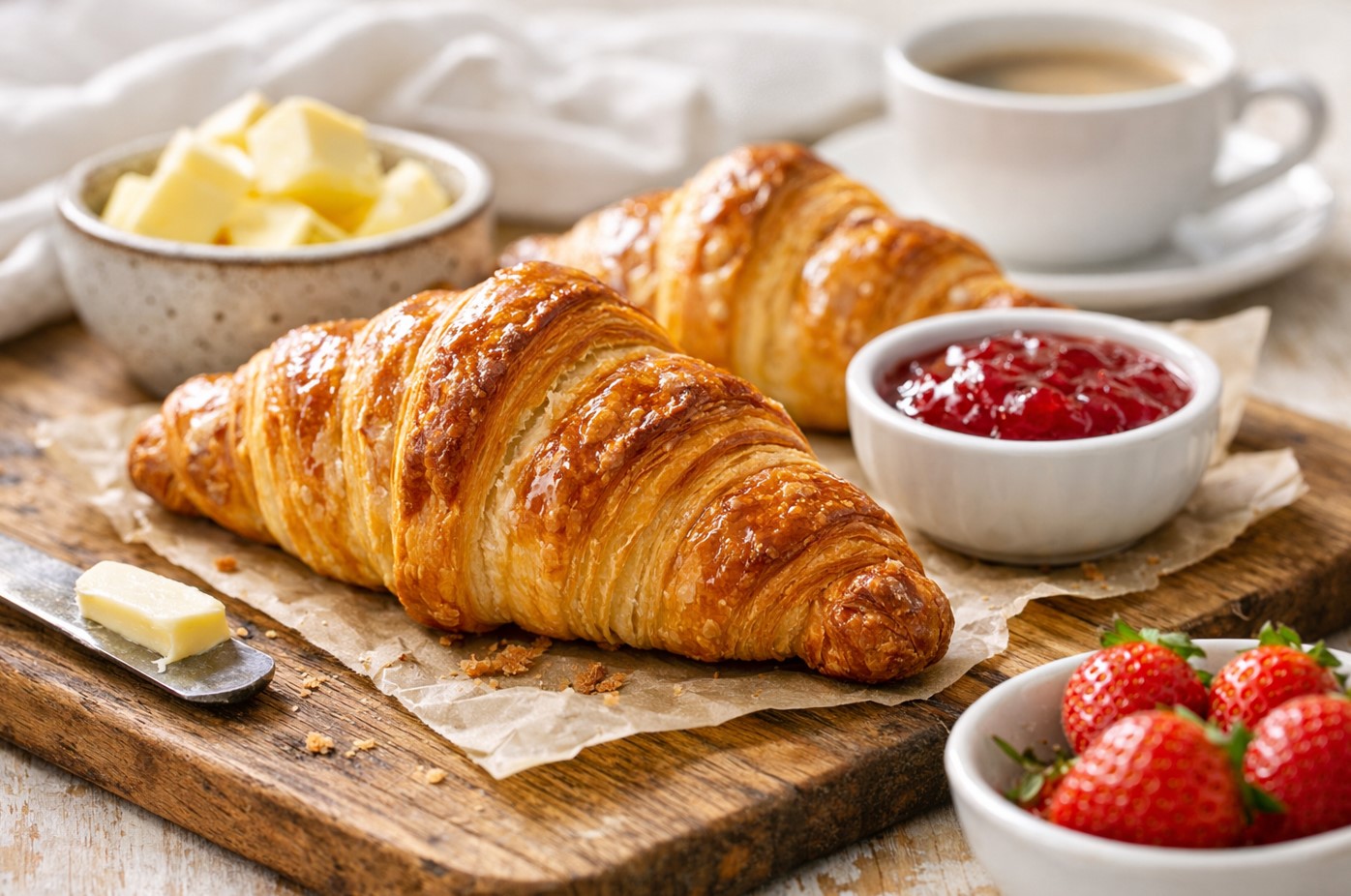 Easy Homemade Croissant Recipe for Buttery